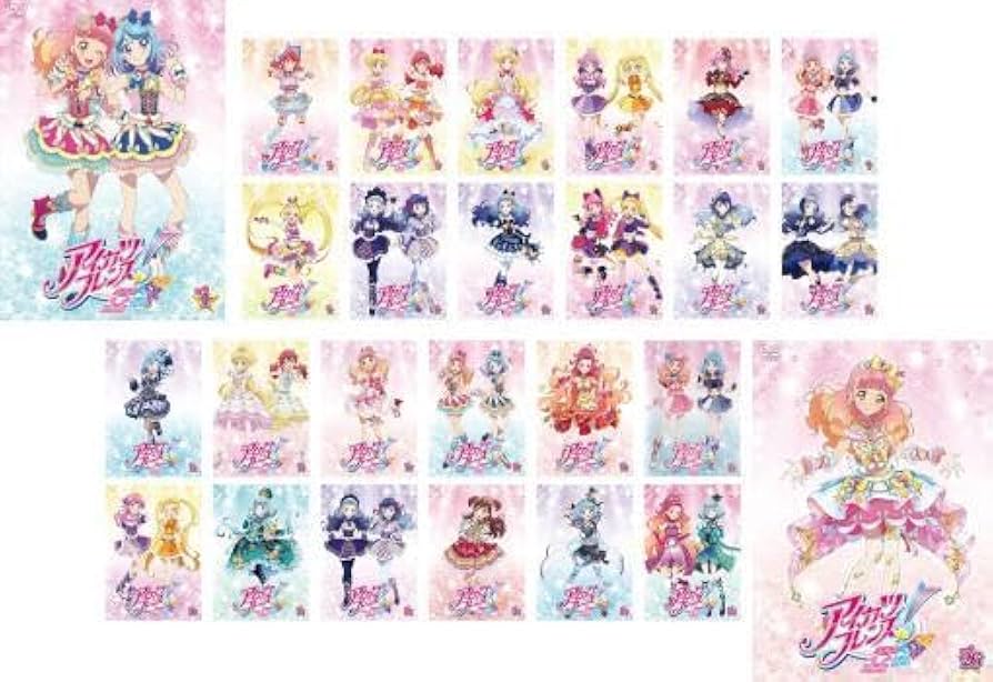 【中古】 アイカツフレンズ！（26巻セット）第1話～第76話 最終 [レンタル落ち] [DVD] Amazon.co.jp: アイカツフレンズ! 全26枚 第1話～第76話 最終